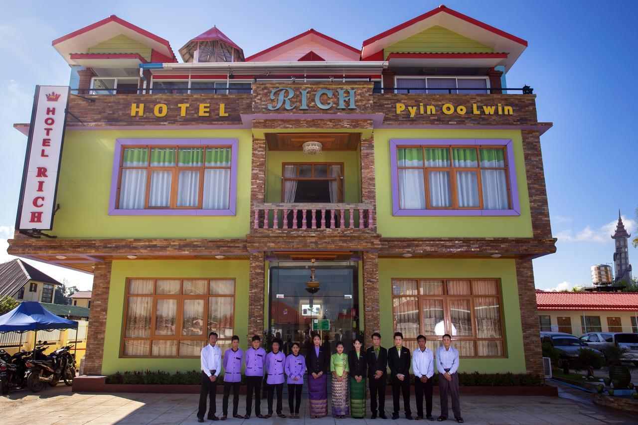 Hotel Rich Pyin Oo Lwin Bagian luar foto